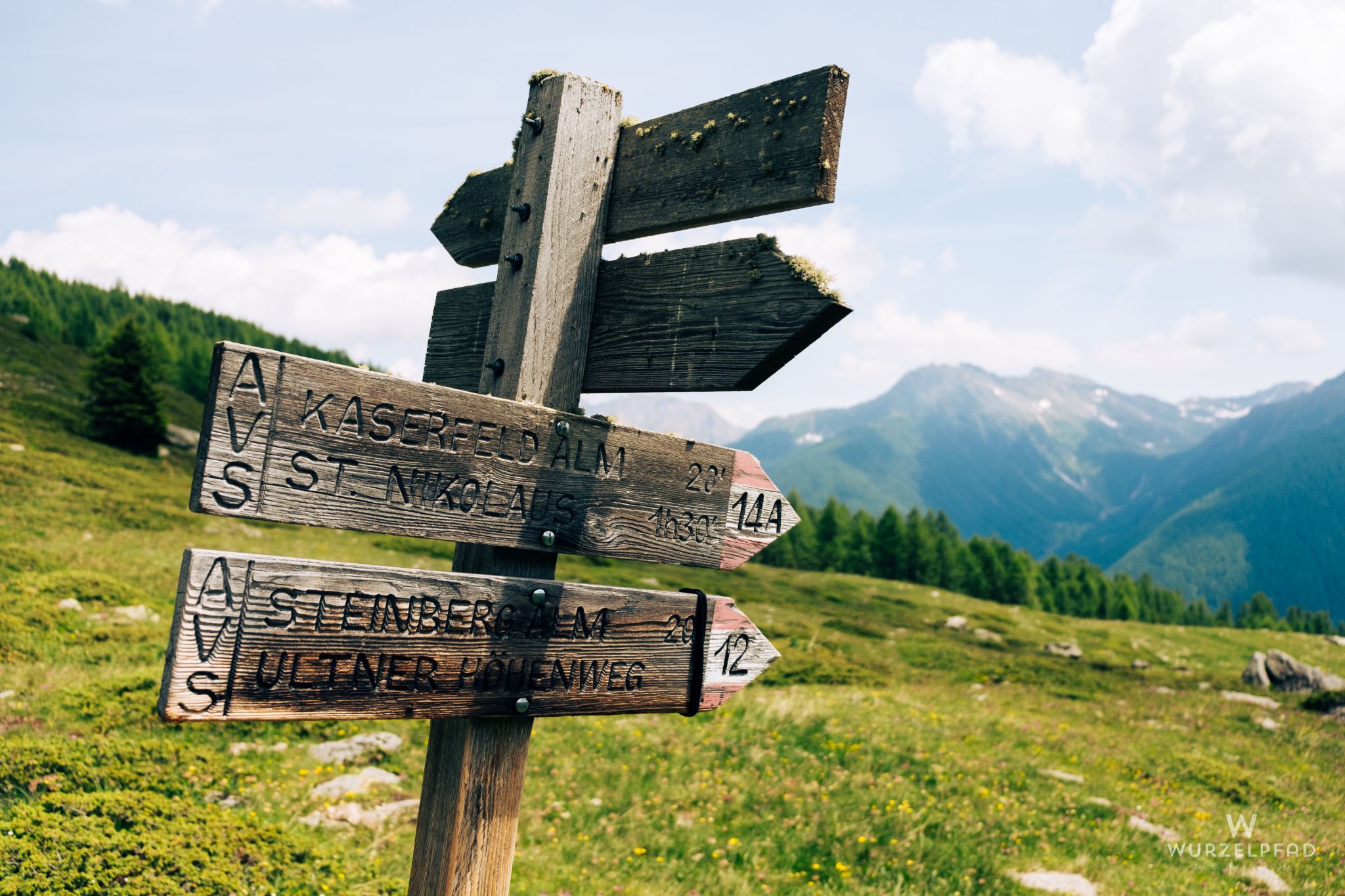 Nicht mehr weit bis zur Jause